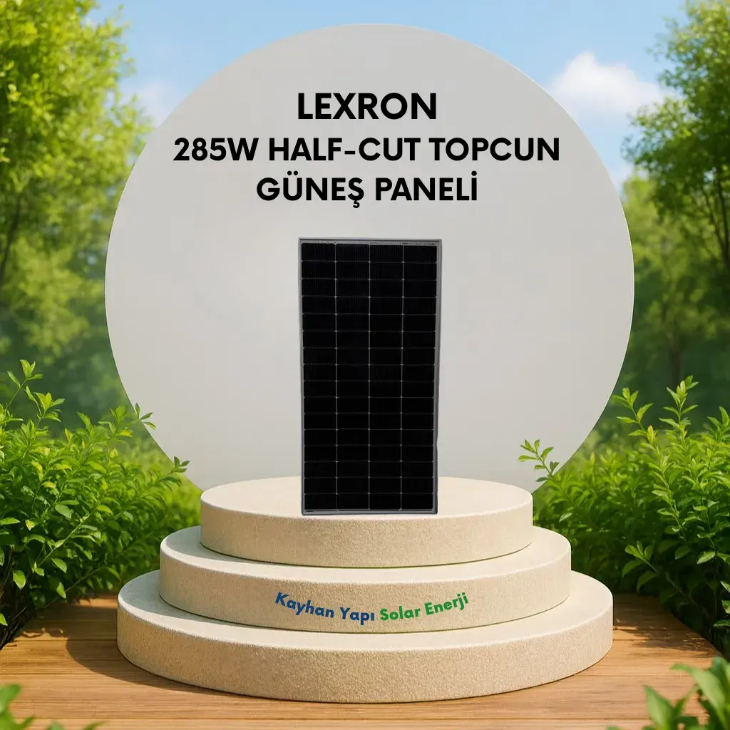 Half-Cut TOPCon Güneş Paneli 285W (Karavan)