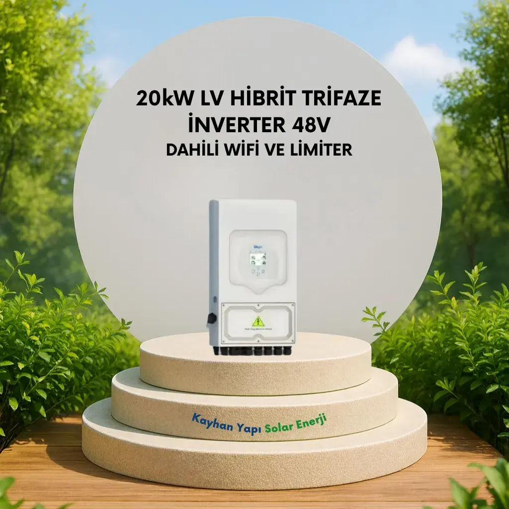 Hibrit On-Grid İnverter 20kW Trifaze LV