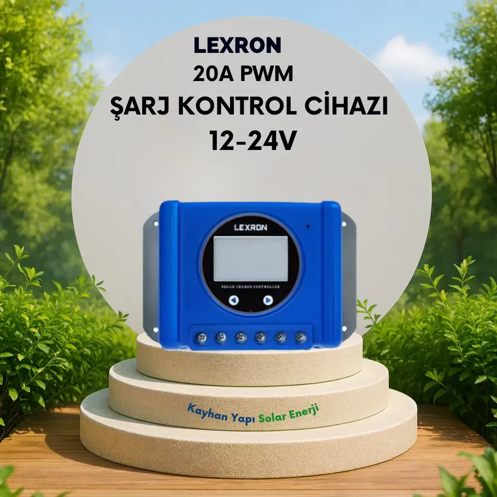 PWM Şarj Kontrol Cihazı 20A