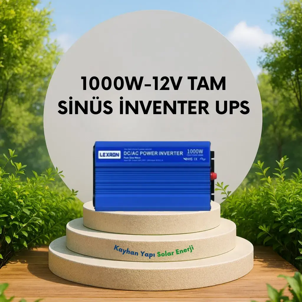 Tam Sinüs İnverter 1000W 12V UPS